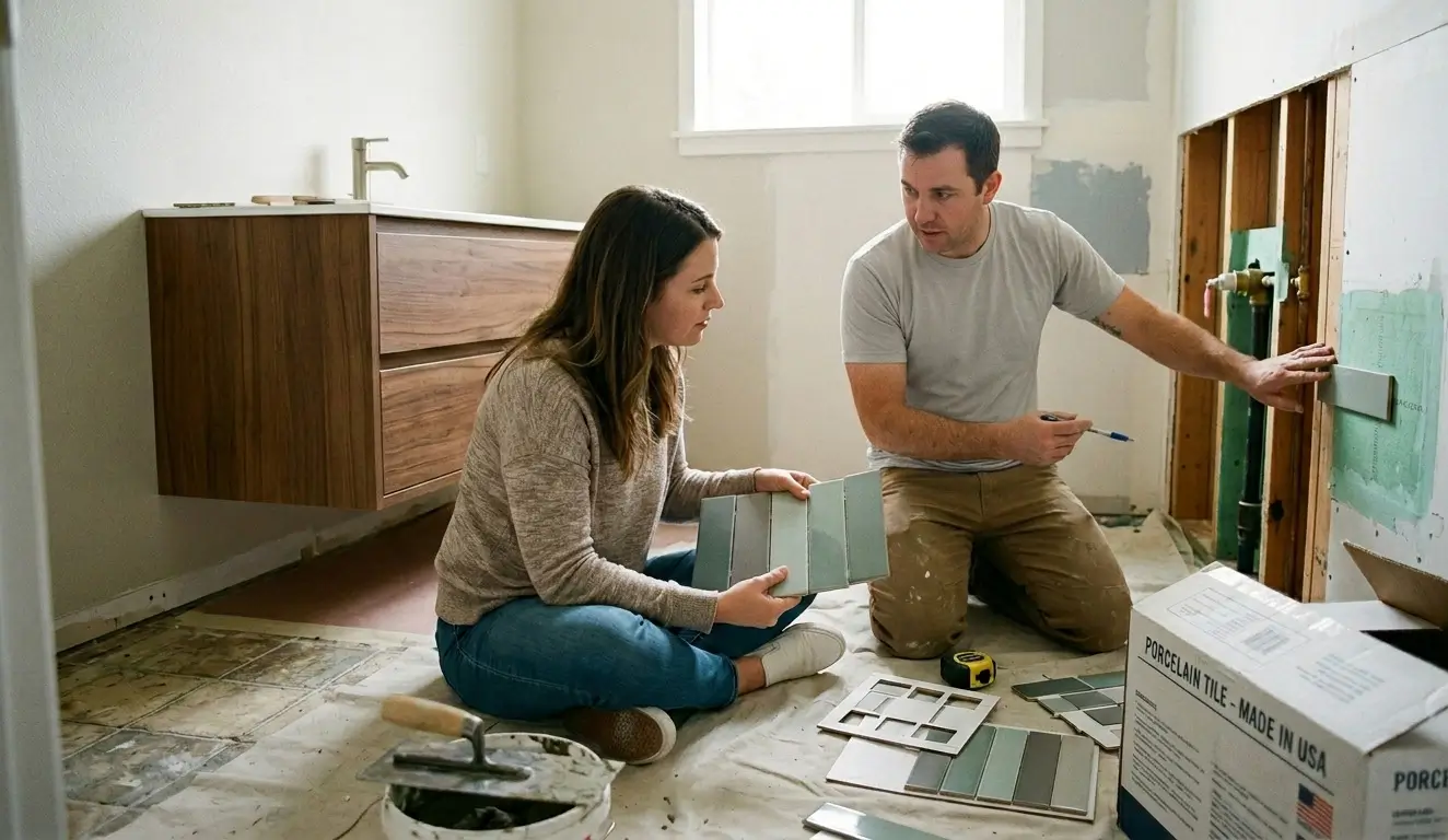 How to Choose the Right Tile Design for Your Bathroom Remodel in Kent WA